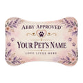 Abby Approved™ Personalized Pet Feeding Mat — Love Lives Here