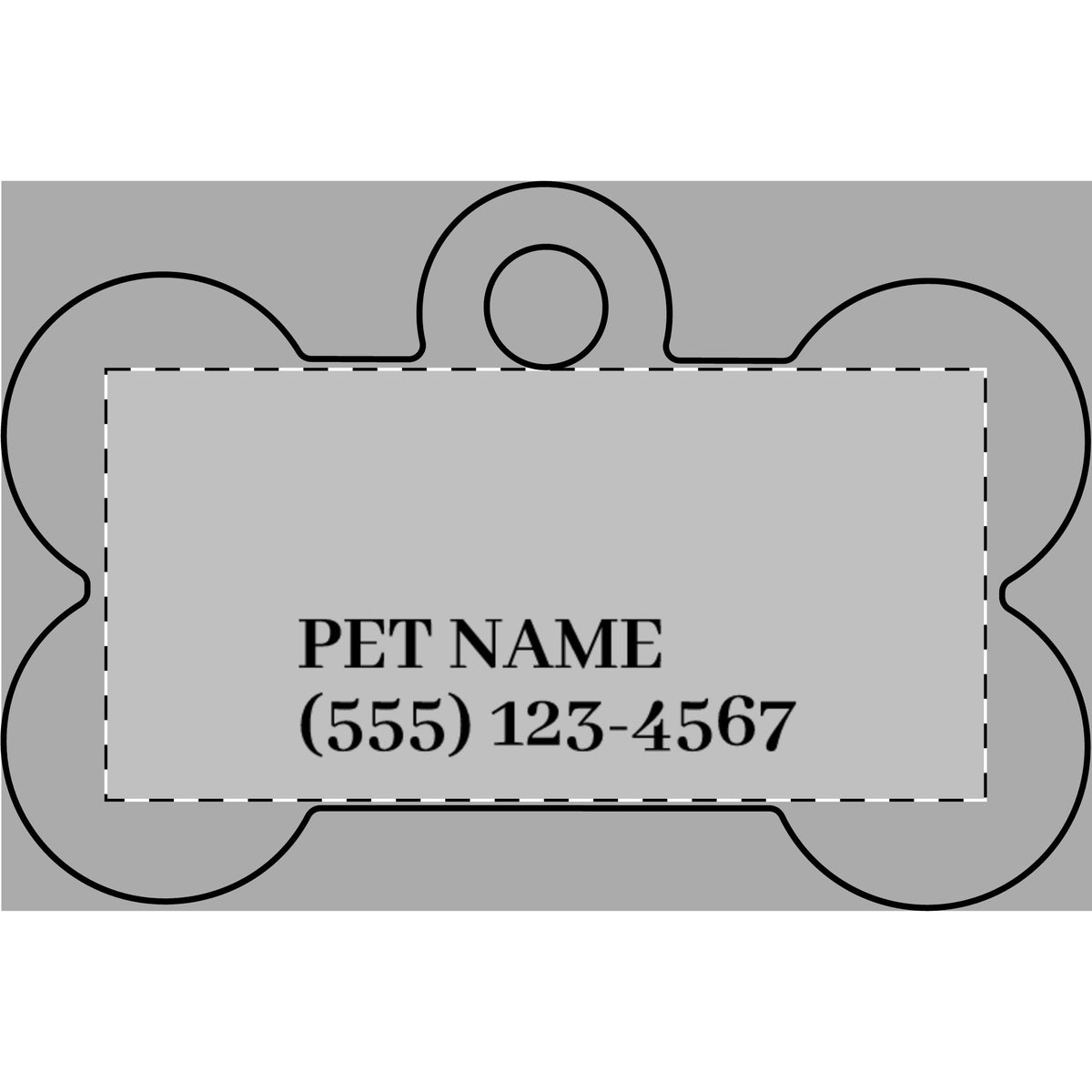 Abby Approved™ Safe & Loved Personalized Pet ID Tag