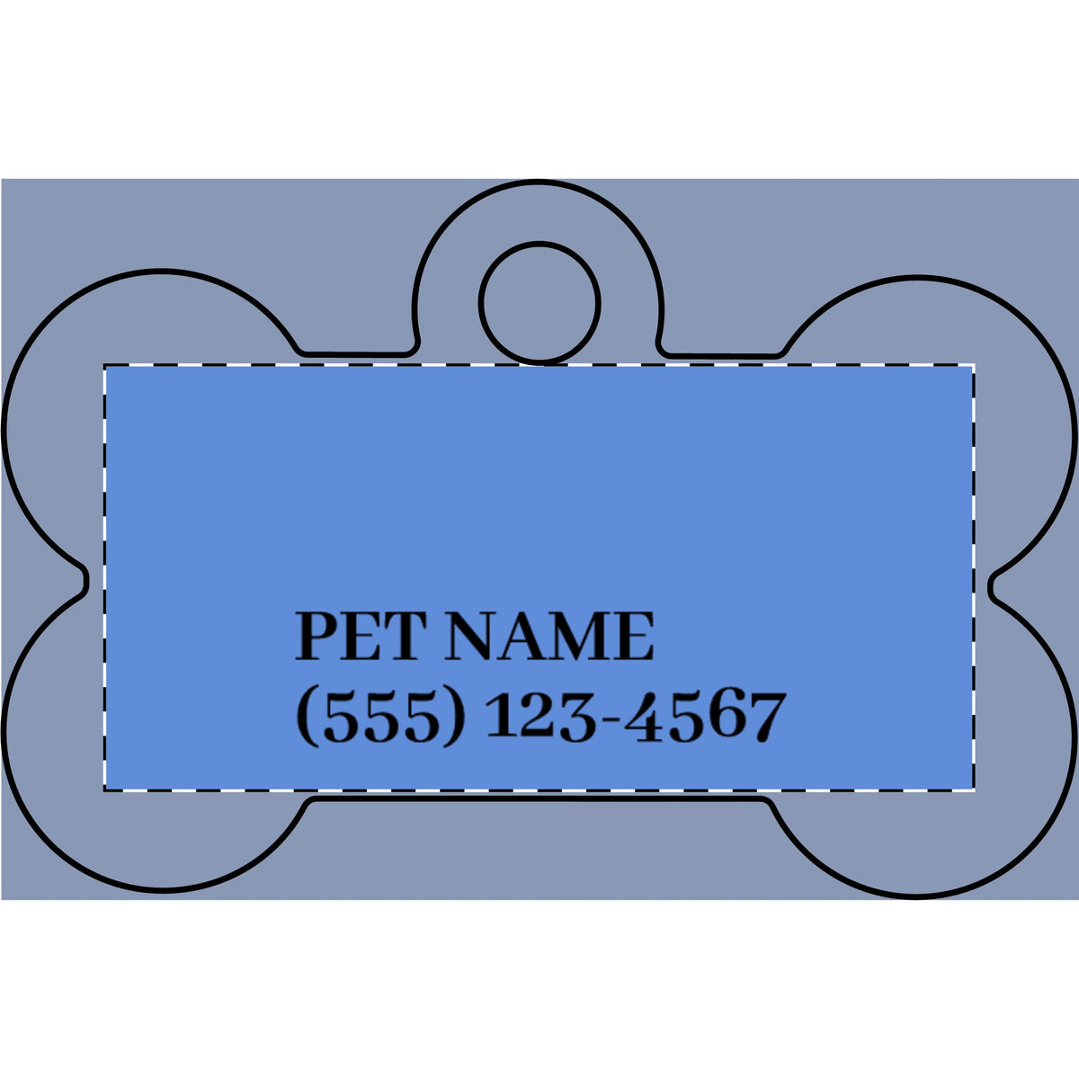 Abby Approved™ Safe & Loved Personalized Pet ID Tag