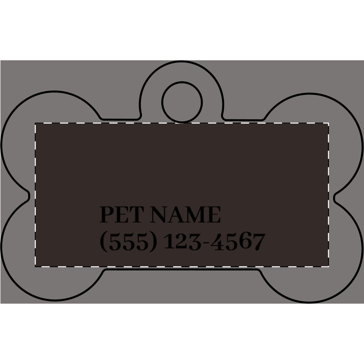 Abby Approved™ Safe & Loved Personalized Pet ID Tag