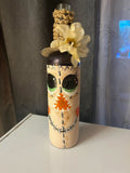 Hand-painted Halloween BOO-tle #1 — Scarecrow